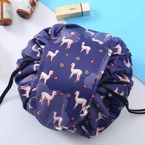 Drawstring makeup/toiletry Bag